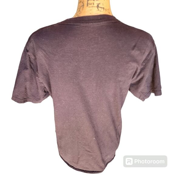 Star Wars The Mandalorian The Child Graphic Tee Womens SZ Medium Kidcore Novelty - Picture 3 of 4